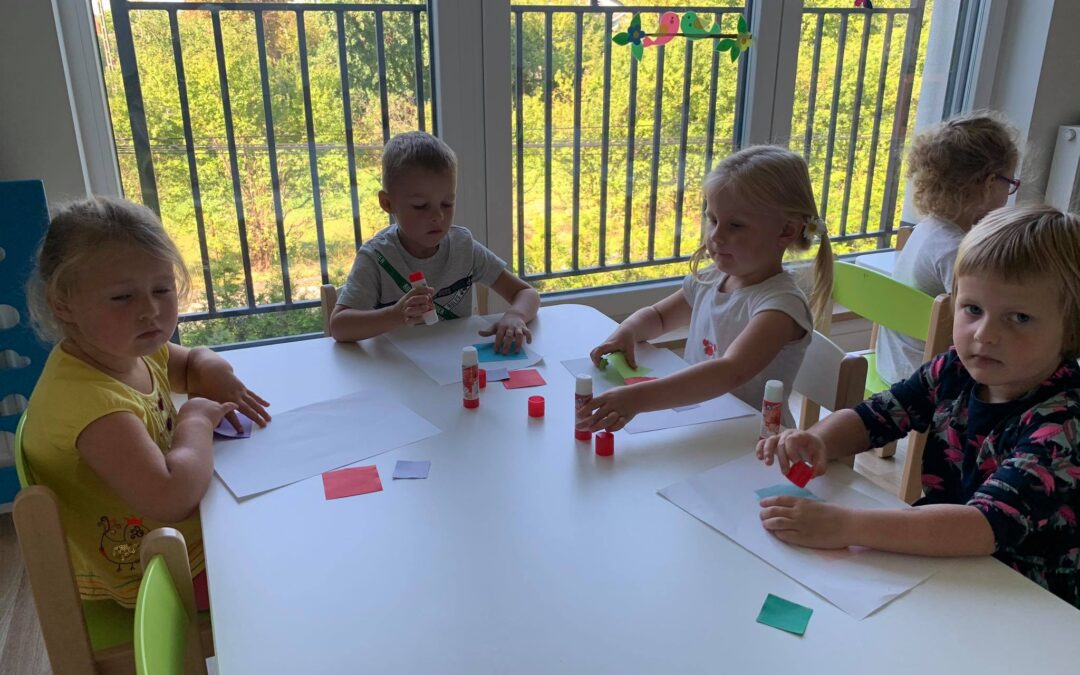 Praca plastyczna schody