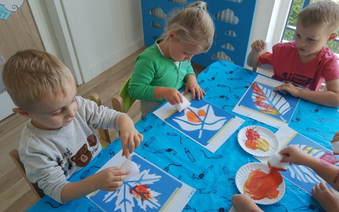 Jesienny liść i&nbsp;ćwiczenia logopedyczne